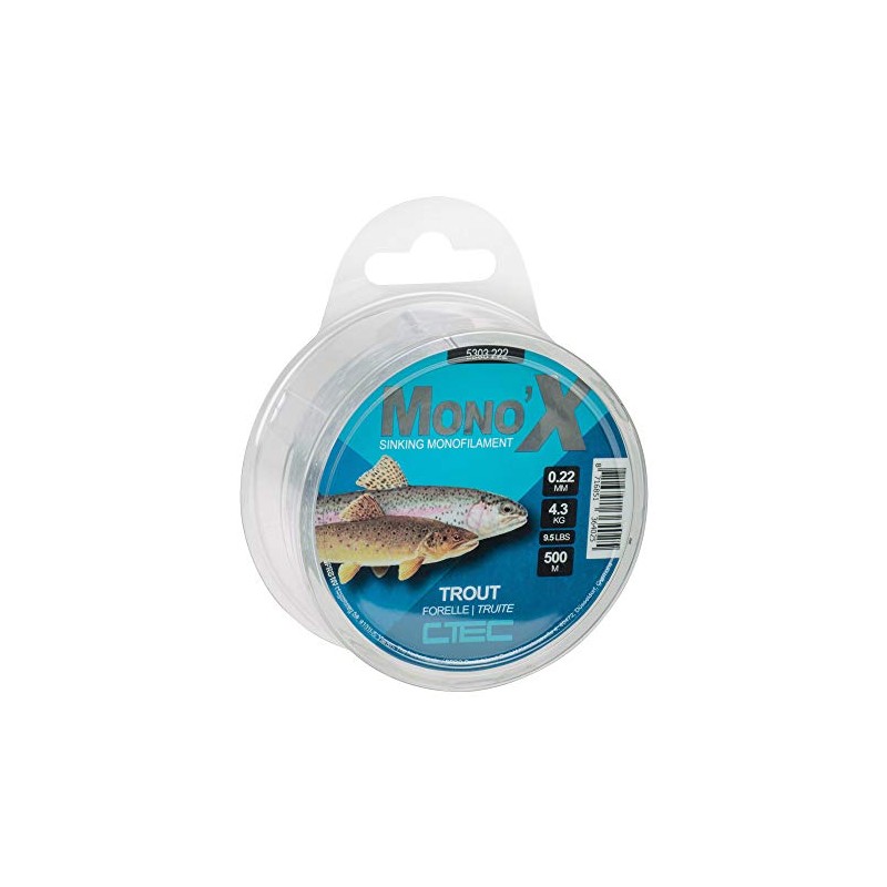 C-TEC Mono X Trout Diameter 0.22 mm / 500 m