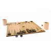 wooden edition backgammon