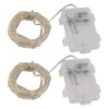2pcs String Lights Remote Control LED Fairy Lights 16 Colors