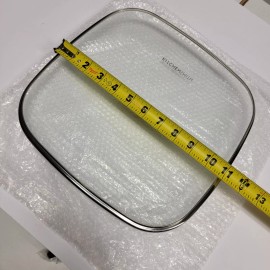 Bella NEW 11 1/4" from "11 x 11" Square Bella Kitchensmith Electric Skillet Glass lid