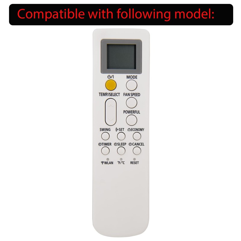 XINJISHIMIN Replacement for Fujitsu Air Conditioner Remote Control AR-RPB1U 9334141007