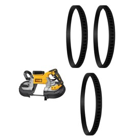 (3-pk) 650721 00 Bandsaw Rubber Tires Replacement for Dewalt Band Saw Tires A02807 DCS374 DWM120 DW328 DW328K DW 329 DW329K D28770 Type 1