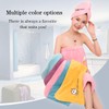 AGKXHDEC Microfiber Towel, Hair Turbans for Wet Hair, Drying Hair