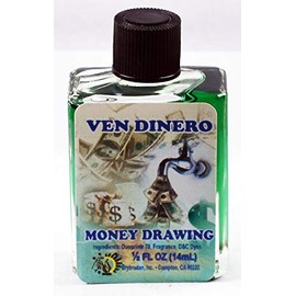 3 Pieces Money Drawing Spiritual Anointing Oil Ven Dinero Aceite 1/2 FL OZ 14.7ML
