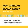 AKWAABA African Black Soap (4oz) (Tea Tree)