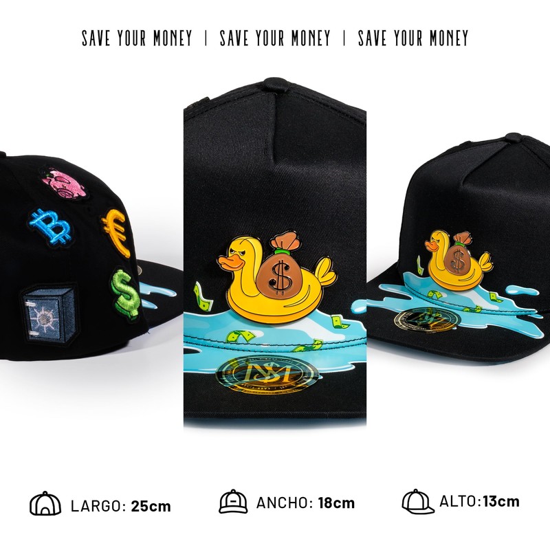 mr kash | Gorras para Hombre Save Your Money |