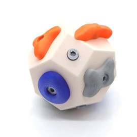 zhongko Handcrafted Boulder Block, Climbing Holds for Take It out Anytime, 3D Rock Climbing Ball for Build Strength and Precision, Finger Training Tool Gifts for Rock Climbers