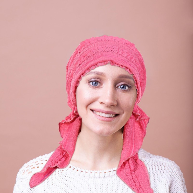 Babalet Slip-On Pre-Tied Beanie Women Headwear Turban Beanie Caps Head