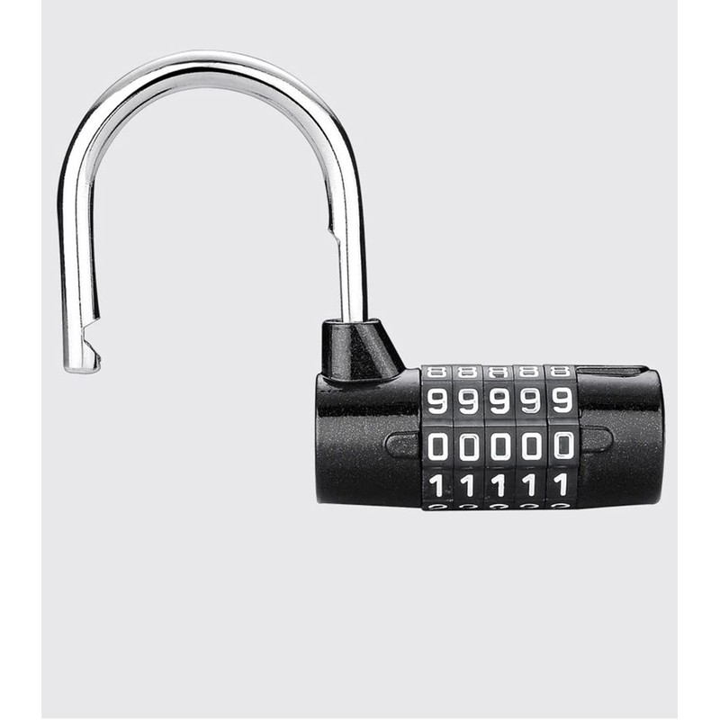Maizoon Combination Lock 5 Digital Resettable Code Combo Durable Compact