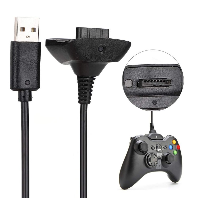 Charging Cable for 360 Controllers - 2 in 1 1.5