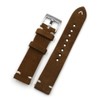 Onthelevel Suede Vintage Leather Watch Band Quick Release Strap 18mm