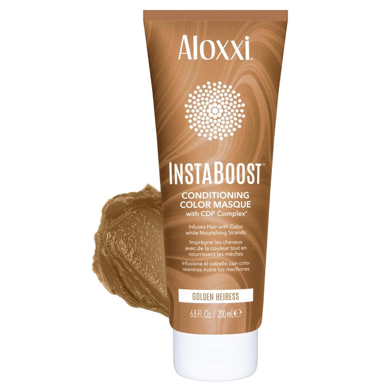 ALOXXI InstaBoost Conditioning Color Masque, Golden Heiress, 6.8 Fl. Oz.