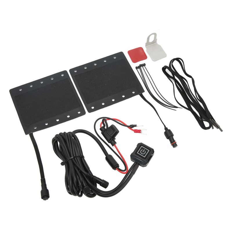 1 Pair Motorcycle Electric Heating Handle Sleeve Waterproof SAE 5