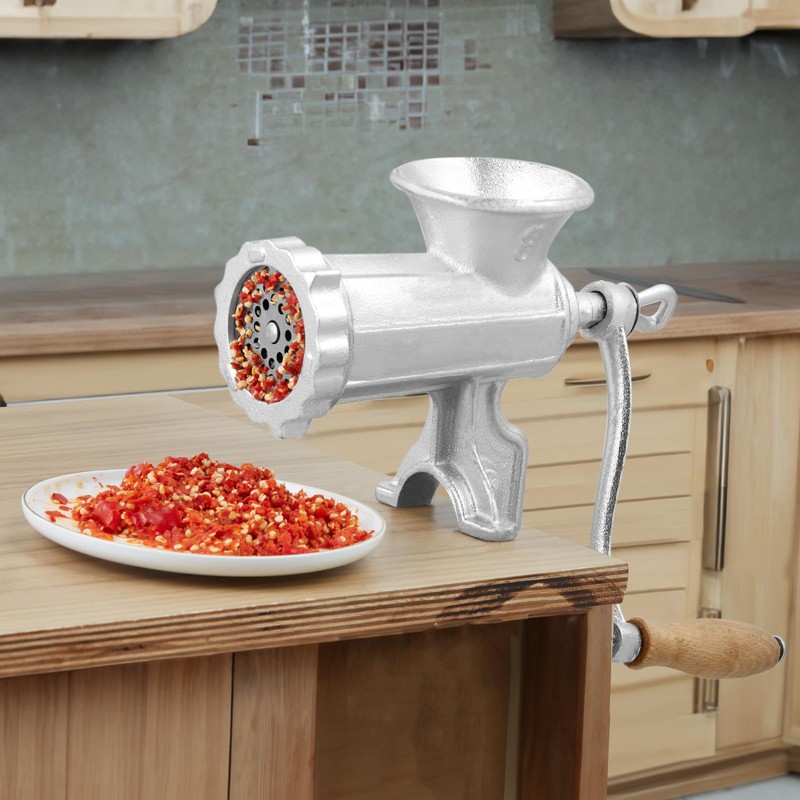 VEVOR Manual Meat Grinder, Heavy Duty Cast Iron Hand Meat