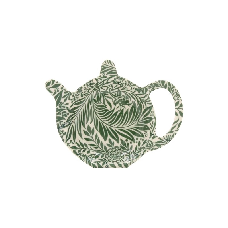 William Morris' Larkspur Design Melamine Tea Bag Coaster Tidy