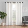 Eclipse 10708042X084WHI Microfiber Thermal Blackout Panel, 42" x 84", White