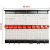 Ultrawall Pegboard Wall Organizer, 48X 36 inch Garage Storage Pegboard