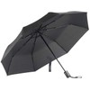 PEARL Pocket umbrella up to 40 km/h, black