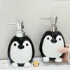 Animal Ceramic Soap Dispenser with Plastic Pump, Refillable Lotion Soap