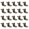 PATIKIL Shelf Pegs Pins 1/5 Inch, 20 Pack L-Shaped Shelf