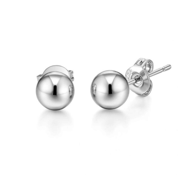 Philip Jones Silver Plated Ball Stud Earrings