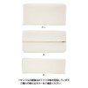 Corner Pillow, Large Size, Height 3.7 inches (9.5 cm), Brown