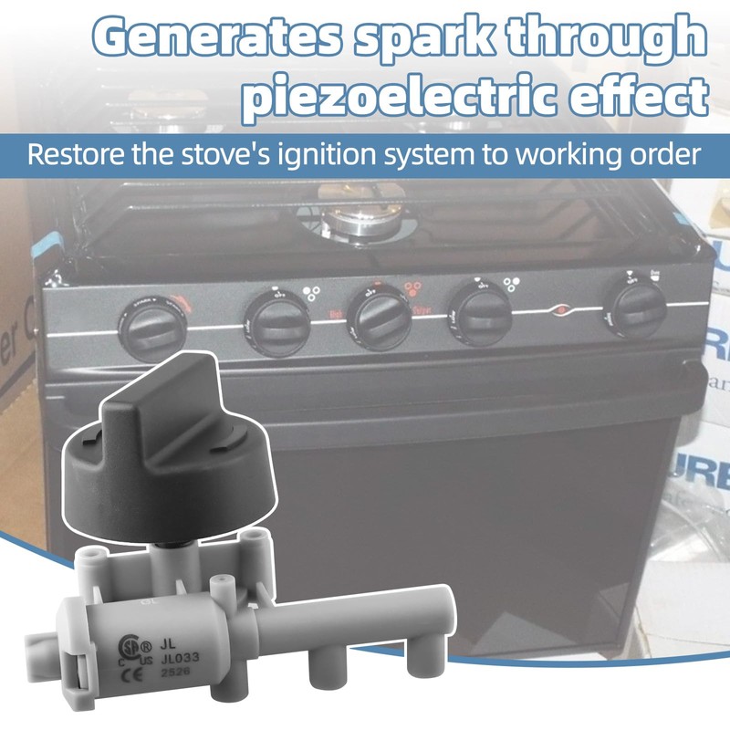 GEAIN Stove Piezo Igniter Kit Fits for Atwood, Wedgewood, Dometic,