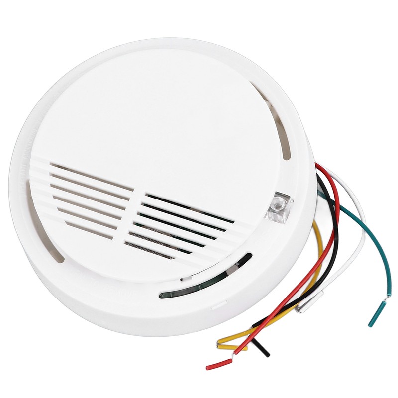 Natural Gas Detector Responsive Plastic Reliable Combustible Gas Leak Alarm
