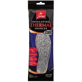 Thermal foilinsulating Insoles Gray