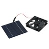 Solar Panel Powered Fan Mini Ventilator 5W 6V Solar Exhaust