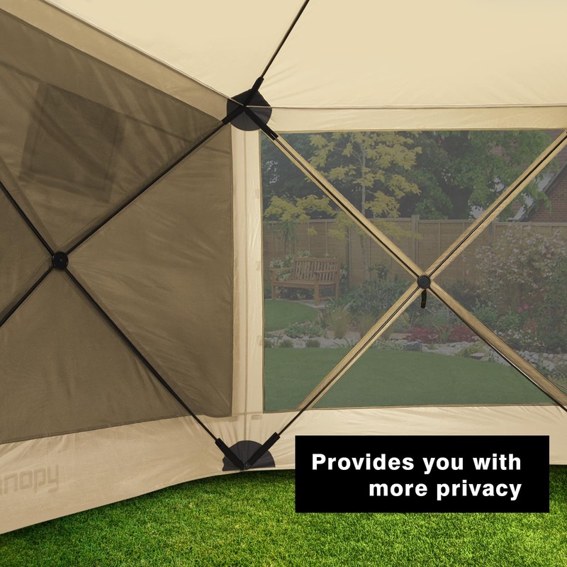 MASTERCANOPY Wind Screen Side Panel with Window for 12x12 Escape