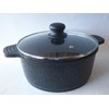 Ceramic Marble Coated Cast Aluminium 8 qt. Stockpot Non Stick
