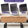 Sunifier Bed Risers 8 inch Heavy Duty, 4 Pack L