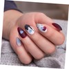 LABRIMP 5 Sets Heart Nail Art Sequins Perfect for Party