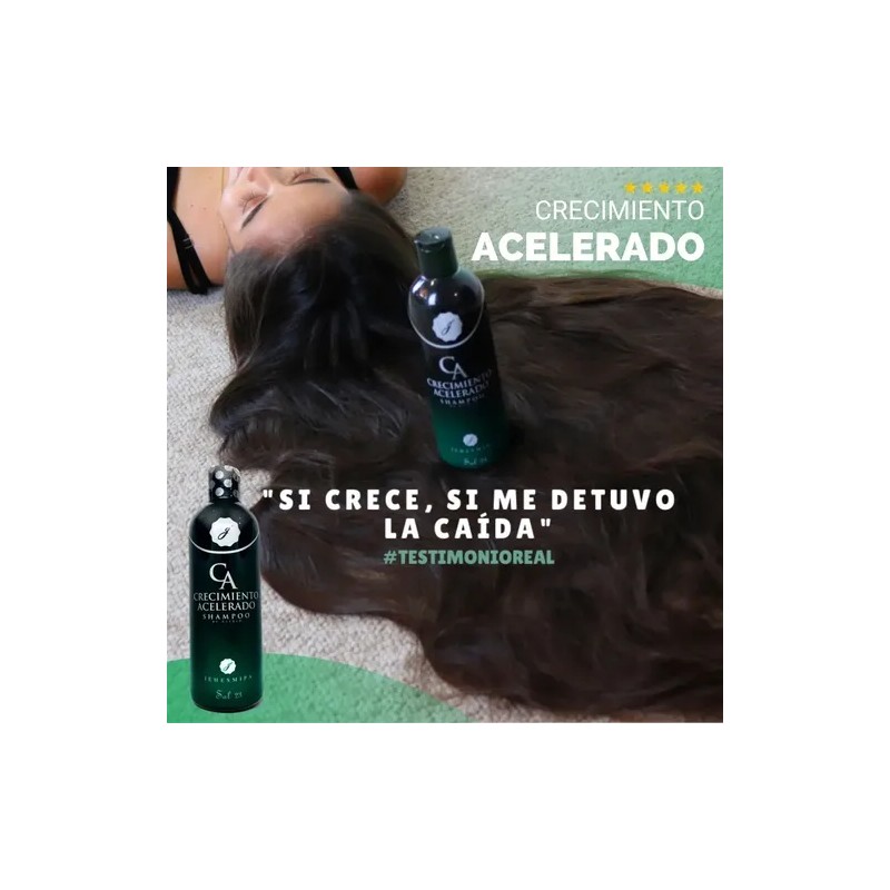 2 Shampoo Crecimiento Acelerado Jehesmipa