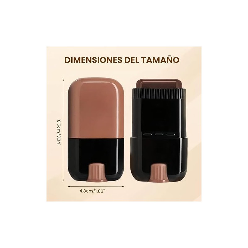 Tinte 2 en 1 con Peine – Retoque Rápido de