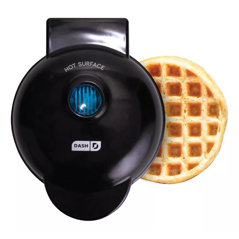 Dash Mini Wafflera Negra 10 Cm Dash DMW001-N 460002