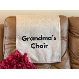 Headrest covers for recliners furniture slipcovers furniture protectors headrest for sofas loveseat theater chairs office chair chair pads Perfect for gifts MADE IN USA.17x27By: Bittlemen Co (Grandma)