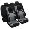 VarCozy Car Seat Covers Full Set, Front & Split Rear