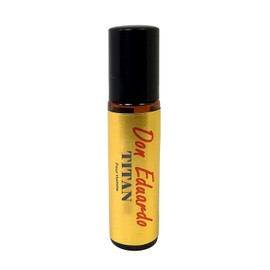 Don Eduardo Titan Perfume oil for Men to Attract Women. A Soft Woods & Musky Masculine Perfume Oil Formulated to Allure Women, 10ml roller bottle.