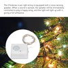 Pilipane Christmas Music Fairy Lights with Voice Sensor for Indoor