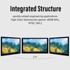 Capacitive Touch Screen 7 Inch QLED Technology Integrated 1024×600 Thin