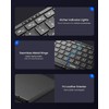 Foldable Keyboard and Mouse, Samsers KM08 Folding Bluetooth Keyboard Mouse