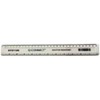 Q-Connect 300mm Ruler Shatterproof - White (Pack of 10)