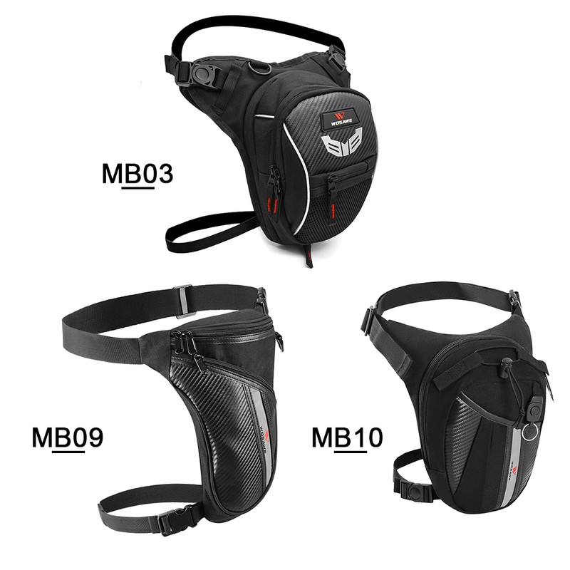 Multifunctional Reflective Drop Leg Bag Motorcycle Bike Cycle Outdoor Casual