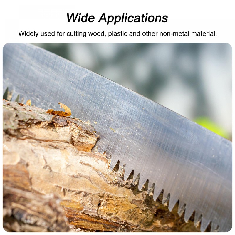 uxcell 24 Inch Pruning Saws, Straight Blade Hand Saw Wood