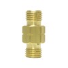 Uniweld HCC40 Brass Hose Coupling from"A" LH to"A" LH