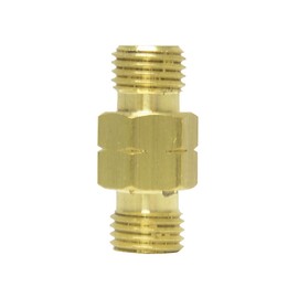 Uniweld HCC40 Brass Hose Coupling from"A" LH to"A" LH