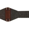 Weaver Leather Dark Grey Alpaca Roper Cinch 32