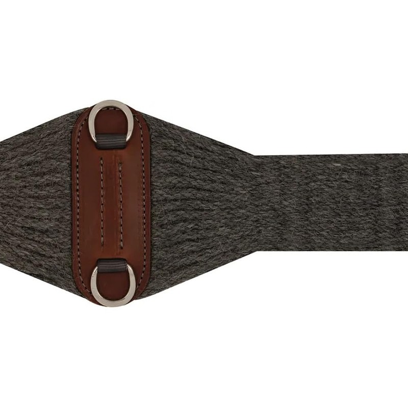 Weaver Leather Dark Grey Alpaca Roper Cinch 32
